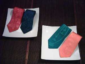 Corbatas motivos variados