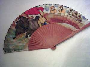abanico motivos taurinos