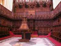 Siller�a del coro de la Catedral