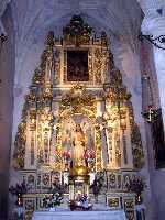 Retablo del Corazn de Jess en la Iglesia del Salvador
