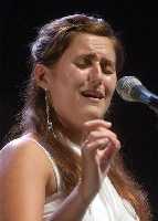 La cantaora  Gema Jim�nez, ganadora de la L�mpara Minera de la 45 edici�n del Festival Internacional del Cante de las Minas de Murcia