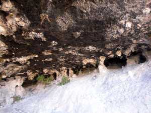 Vista en Detalle de las Rocas 