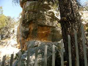 Detalle del Abrigo[Abrigo de la Fuente del Sabuco]