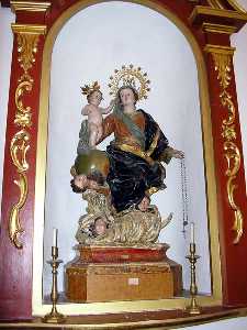Virgen de la Aurora [Iglesia Santa Maria La Real Aledo]