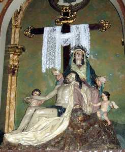 Virgen de las Angustias o de la Piedra[Iglesia de santo Domingo de Guzmn de Mula]