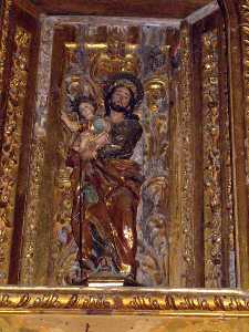 San Jos� con el Ni�o [Iglesia de Santa Clara de Caravaca]