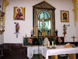 Zona de Altar Mayor [Ermita de la Misericordia de Baos de Mula]