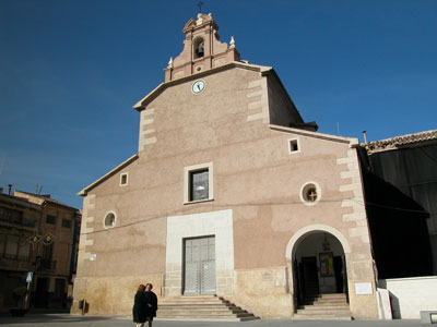 Fachada de la Iglesia de San Joaqu�n (popularmente, Iglesia del Convento).. Jos� Antonio Fern�ndez Mart�nez