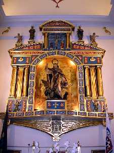 Altar de la ermita de San Antonio Abad 