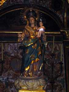 La Virgen del Rosario[Iglesia Parroquial de Santiago Totana]