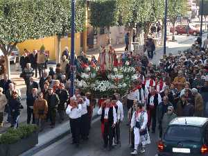  Romera por la Avenida Sandoval (2) [San Javier_Romera de San Blas]