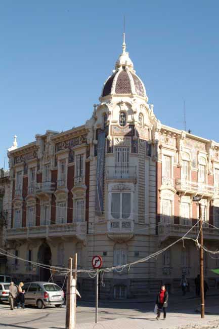Fachada de Casa Aguirre. Regin de Murcia Digital