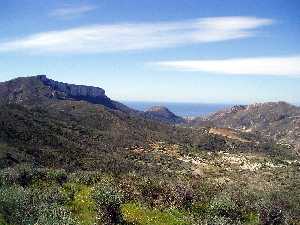 Panormica de la Rambla del Caar en Los Puertos