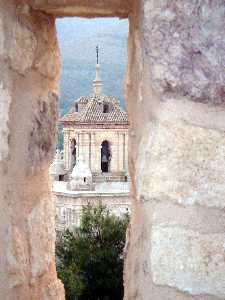 Iglesia El Salvador desde El Castillo