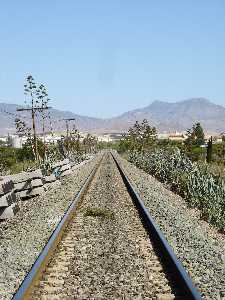 Va del tren a Madrid