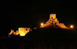 Castillo de los Velez y torren vigia de El Molinete