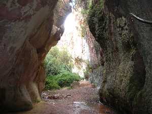 La garganta del Estrecho de la Agualeja