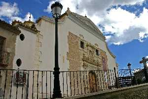 Fachada de la iglesia de San Sebastin de Ricote