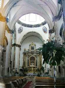 Abarn. Interior ermita 