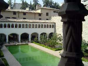 El actual Convento de Las Claras, antiguo palacio y residencia invernal del 'Rey Lobo' de Murcia