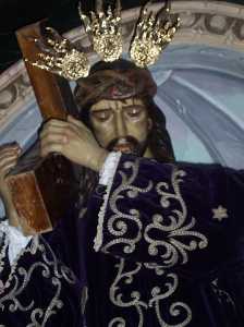 Un detalle del Nazareno 