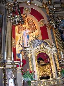 Patrona de Alhama[Iglesia de San Lazaro de Alhama]