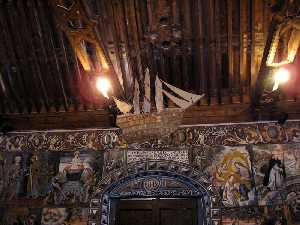 Detalle del Interior[Iglesia de la Santa o Santuario de Santa Eulalia de Mrida Totana]