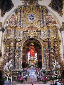 Retablo Principal[Iglesia de la Santa o Santuario de Santa Eulalia de Mrida Totana]