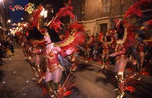 Desfile de Carnaval en guilas 