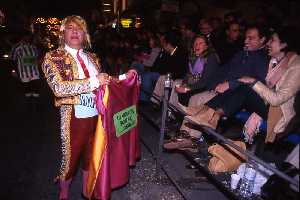 Humor nunca falta en el carnaval de guilas 