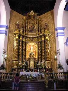 Altar Mayor[Iglesia Parroquial de Santiago Totana]