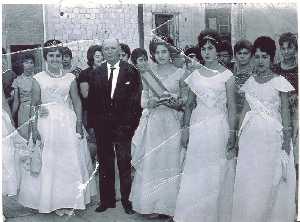 Reina de las Fiestas de Ceut en 1961 