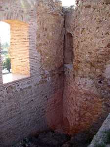 Interiores del Castillo de los Vélez en Mazarrón 