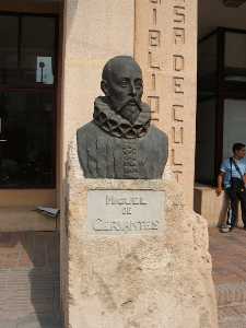 Miguel de Cervantes, Jos Planes [Ceut_Museo Aire Libre]