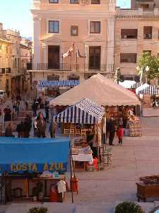 Mercado artesanal de Mula. Las cuatro plazas