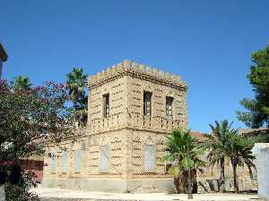 Esquina de la Casa de la Rusa en San Pedro [La Casa Rusa o del Varn de Benifay San Pedro del Pinatar]