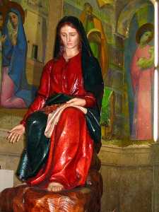 Virgen de la Soledad del Consuelo[Iglesia de santa Mara de Gracia Cartagena]