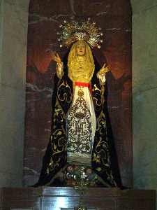Virgen de la Soledad[Iglesia de Santo Domingo Cartagena]