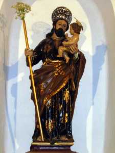 San Jos� con el Ni�o[Iglesia de San Francisco Javier San Javier]