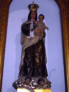 Virgen del Carmen con el Ni�o[Iglesia de San Francisco Javier San Javier]