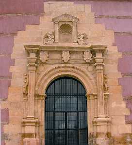 Entrada al Centro de Visitantes La Merced 