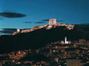 La Fortaleza del Sol en el horizonte de Lorca 