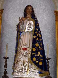 Virgen del Amor Hermoso[Iglesia de santa Mara de Gracia Cartagena]