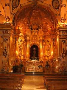 Altar Mayor de la Capilla del Rosario 