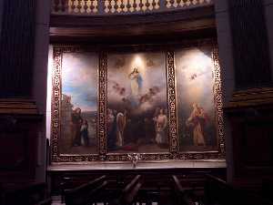Pinturas de la Basílica de la Caridad de Cartagena V 