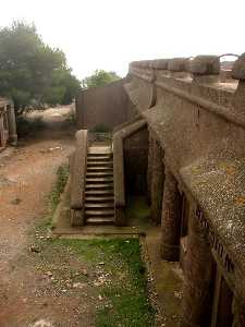 Acceso a las Barbetas [Batera de Roldn]