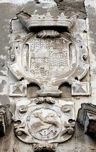 Escudos de la Orden de San Francisco y Marques[Iglesia Monasterio de San Ginés de la Jara Cartagena]