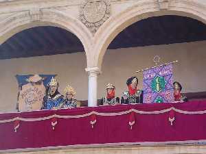 Acto de Capitulacin en el balcn del Ayuntamiento [Lorca_Fiestas San Clemente]