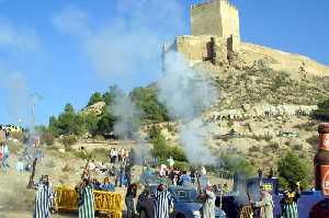 Cabilas y Cuadrillas en la Romera al Castillo [Lorca_Fiestas San Clemente]