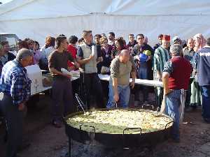 Migas en la Romera al Castillo de Lorca 